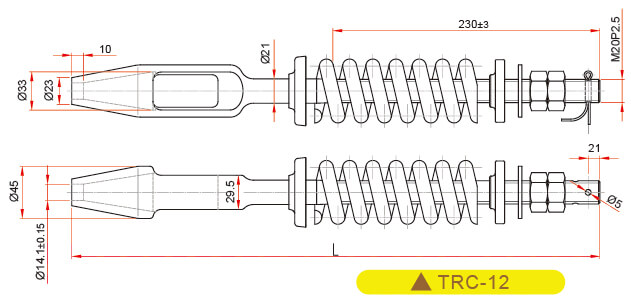 STEEL ROPE ROD